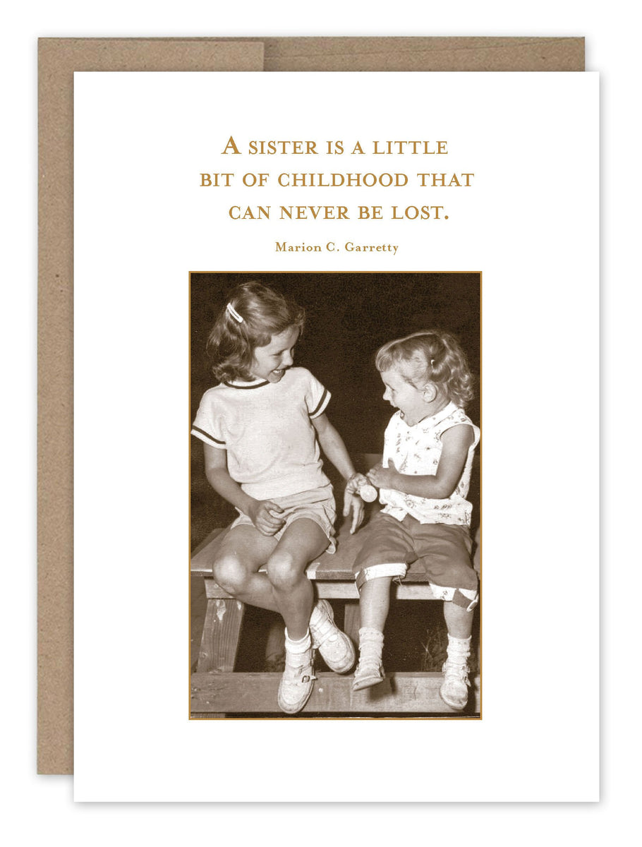 A Sister Is Birthday Card | Shannon Martin Design, image size:910x1200