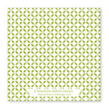 Green geometric floral "It's Worth a Shot" napkin by Shannon Martin Design—perfect biodegradable party accessory.