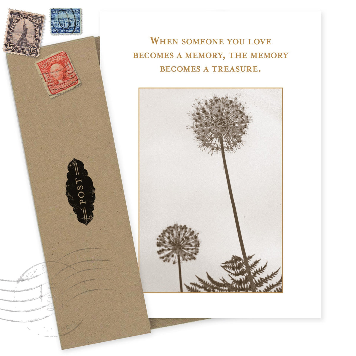Memory Treasure Sympathy Card | Shannon Martin Design