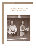 By Your Side Friendship / Just Because Card
