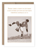 Fastballs Birthday Card