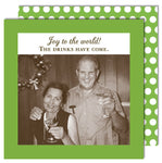 Joy To The World Beverage Napkin