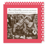 Here's To Friendship Holiday Napkin