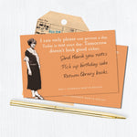 The Shannon Martin Design Not Your Day Sticky Note features a vintage photo of a woman and the phrase, “I can only please one person a day. Today is not your day. Tomorrow doesn't look good either.” Includes a to-do list and colorful sticky notes.