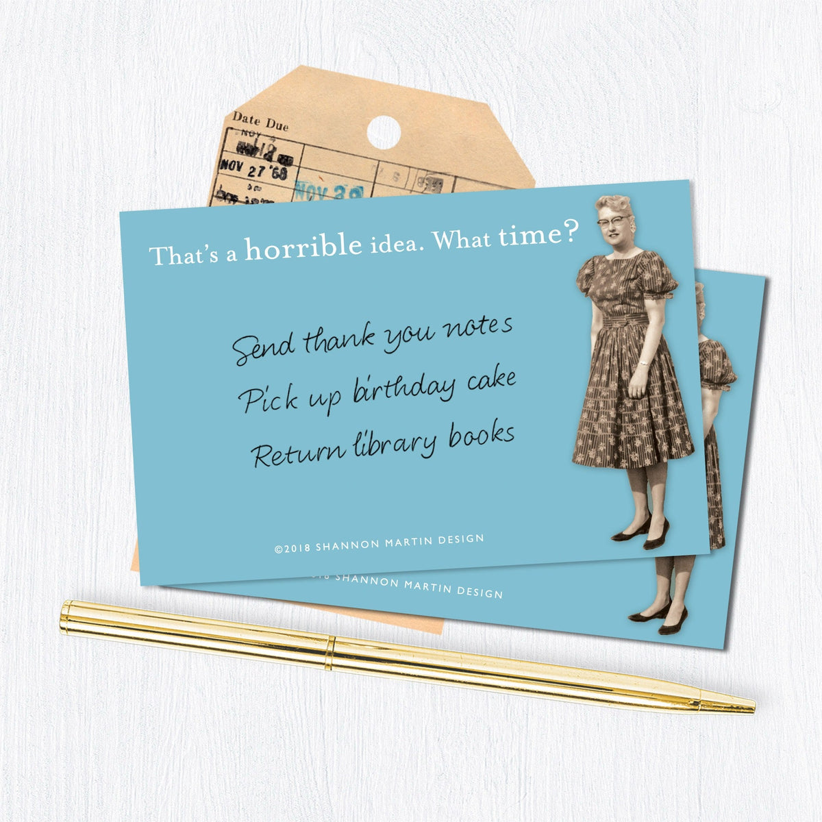 What Time Sticky Note | Shannon Martin Design