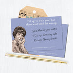 The Both Be Wrong Sticky Note by Shannon Martin Design features a vintage photo of a smiling woman on the phone with the quote, "I'd agree with you, but then we’d both be wrong," plus space for a handwritten to-do list. Envelope and pen not included.