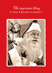 Believe In Myself Holiday Card