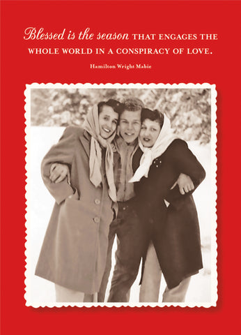 Conspiracy Of Love Holiday Card