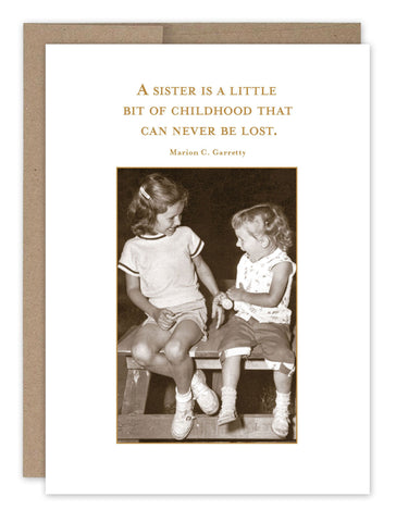 A Sister Is Birthday Card