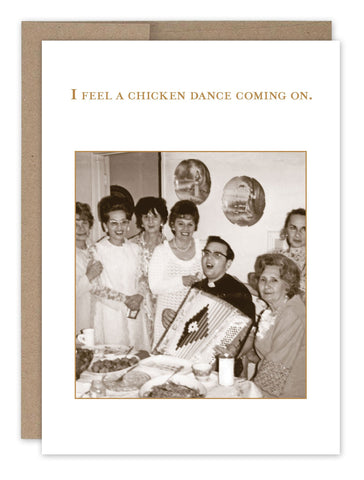 Chicken Dance Birthday Card
