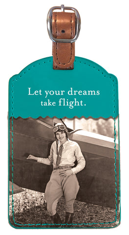 Dreams Take Flight Luggage Tag