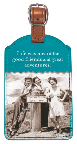 NEW! Great Adventures Luggage Tag